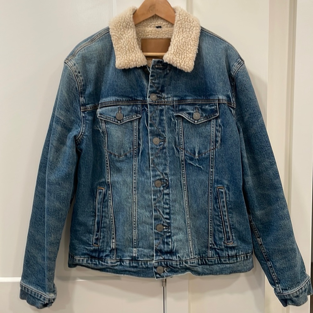 American eagle Sherpa Denim Jacket